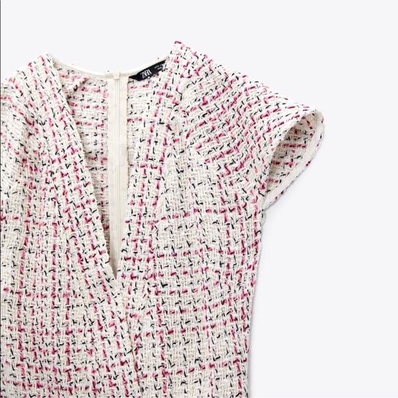 NWT - Zara textured weave dress - blogger fave - Picture 5 of 7